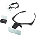 YNT İthalat TD-0018TDU-1012 Işıklı Gözlük Büyüteç  5 Farklı Lens 9892B 1