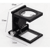 YNT İthalat TD-0018TDU-1058 28X28 Mm Katlanır Sayaçlı Metal Lüp, 2 Led Işıklı Büyüteç Tekstil Th9005A 2