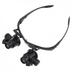 YNT İthalat TD-0018TDU-655 Gözlük Modeli 10X 15X 20X 25X Lens,2Led Işıklı,büyüteç 4