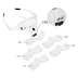 YNT İthalat TD-0018TDU-665 5 Lens 1.0X3.5X, 2Led Işıklı  Ile Ayarlanabilir Gözlük Büyüteç9892B2 3