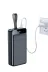 yusuftex B-QKWNC8SVL1KYU Taşınabilir Powerbank 50.000 Mah 4 Girişli Hızlı Şarj Led Göstergeli Fenerli Şarj 3