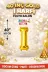 Zema parti 40inc-gold-I 40 İnç Gold I Harf Folyo Balon 100 Cm Doğum Günü Parti Dekorasyon Balonu 1