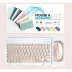 ZR20Km Pembe Kablosuz Klavye Mouse Set 2